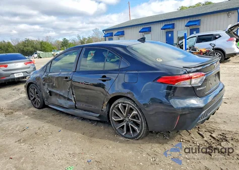 2021 Toyota Corolla Se z USA, uszkodzony, nr VIN JTDS4MCEXMJ080256